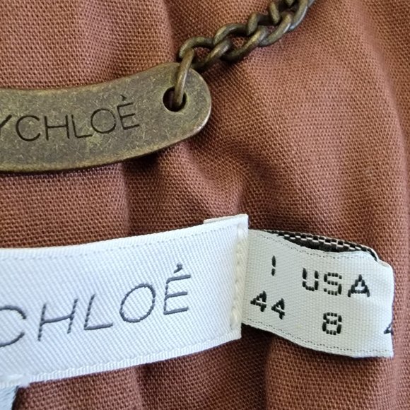 See by Chloe Caramel Color Leather Jacket/Coat-NWOT - Picture 6 of 13